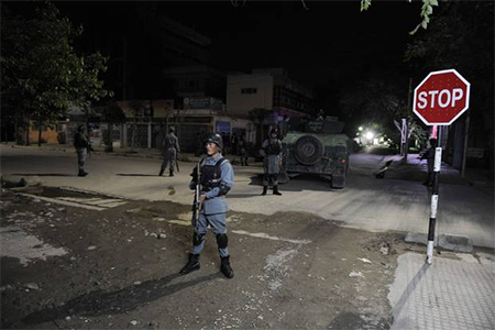 Ataque a una residencia de extranjeros en kabul
